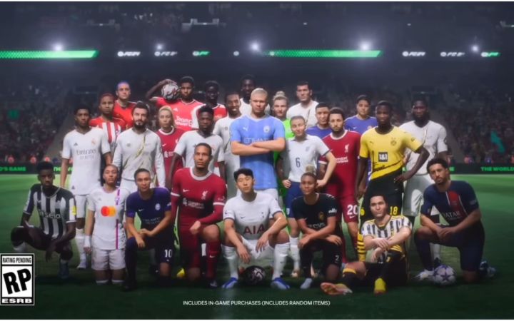 EA SPORTS FC24官方游戏展示预告片截图