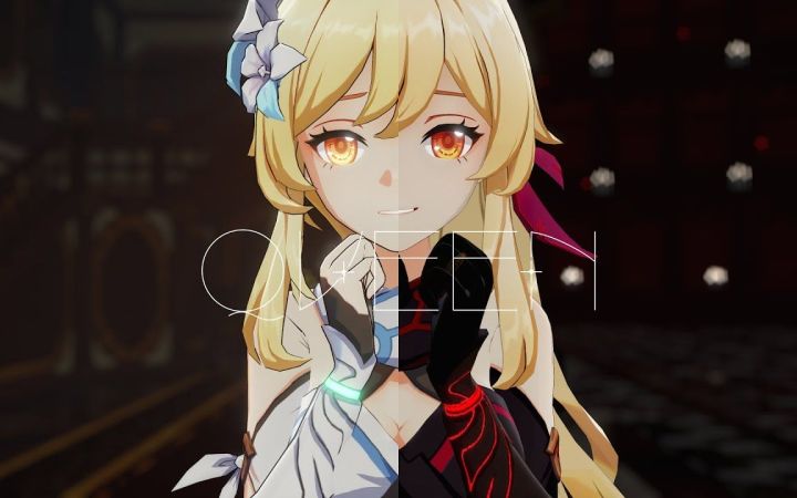 【原神MMD】 QUEEN 【荧】【搬运】截图