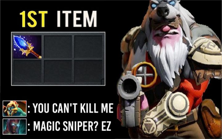 [DOTA2]哈斯卡：你拿头杀我。TB：魔枪？EZ！火枪：头给你狙爆！截图
