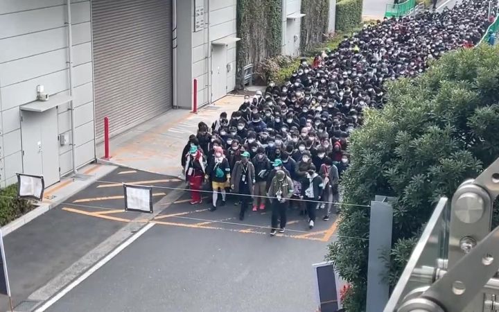 C101开幕!开场瞬间及入场队列截图