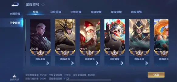 第七个国服，拿下！#王者荣耀 #赖神老夫子 #上热门截图