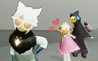 【光遇/mme】万圣…真的好欺负猫啊！！呜呜呜