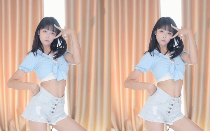 【鱼子酱】《Bunny》 蓝色衬衣版 直播跳舞录屏截图