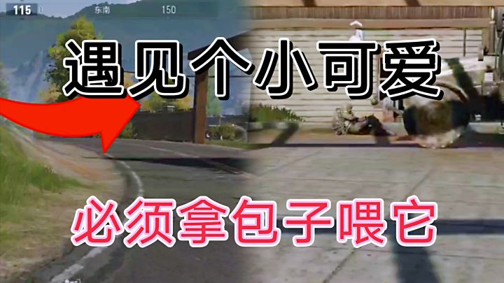 暗区突围跑雷第一视角,喂包子时间到了截图