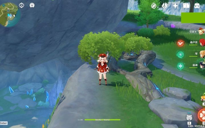 【原神】可莉渡火魔女单挑急冻树对比截图