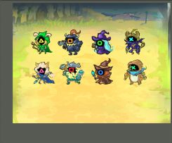 部分美术绘制过程，试试看用自己的手把心中所想画出来，欢迎大家多多支持个人独立游戏开发者！