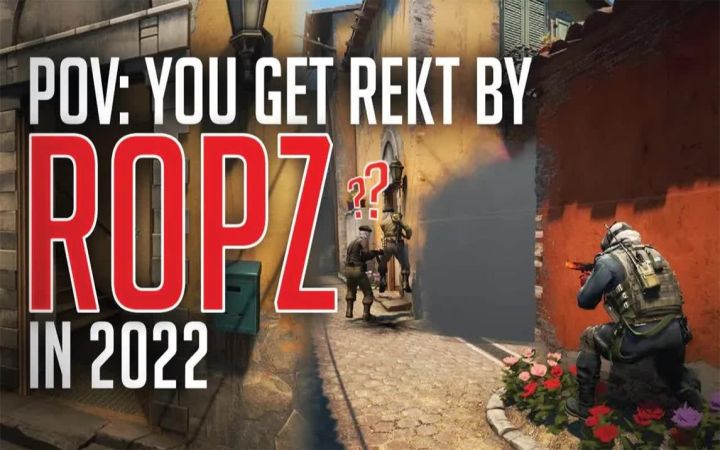 【CSGO】2022年对抗ropz是什么感觉！？(被害人视角)截图