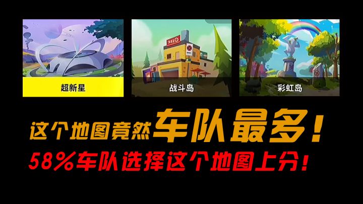 香肠派对58%的车队选择这个地图上分！你知道为什么吗？截图