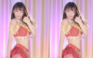 【鱼子酱】《大摆锤》异域舞娘套装 直播跳舞录屏