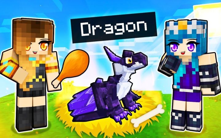 【 ItsFunneh】我的世界|领养小龙宝宝We ADOPTED Baby Dragons in Minecraft!截图