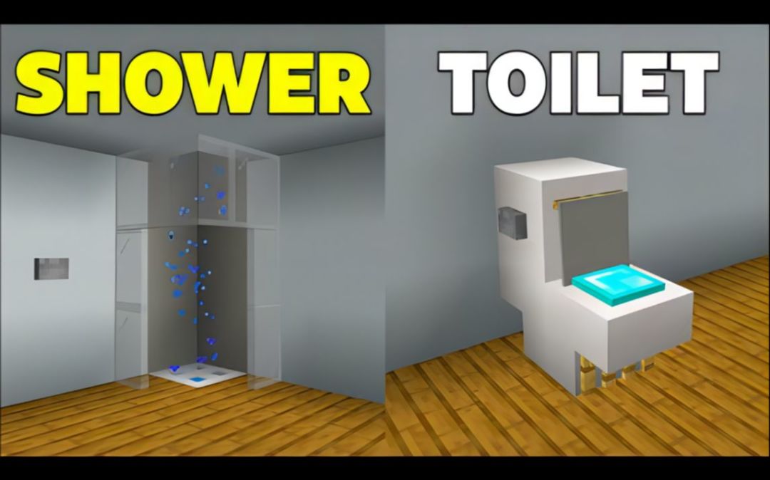【Minecraft】卫浴设施（基岩版）截图