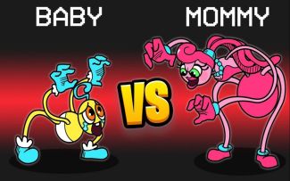 【Among Us】在游戏中玩Baby Long Legs vs. Mommy Long Legs Mod