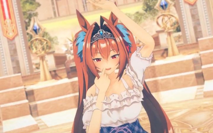 【赛马娘MMD】QUEEN【大和赤骥】【搬运】截图