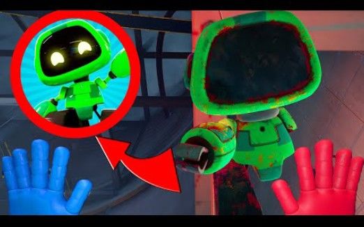 【搬运YouTube】绿色机器人found DEATH huggy wuggy但发生了什么!?丨Poppy playtime 2截图