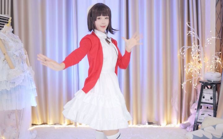 【鱼子酱】《染上你的颜色》加藤惠限定 直播跳舞录屏截图