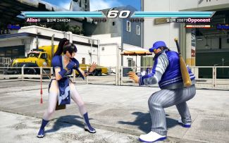 《铁拳7》州光小姐姐VS严龙