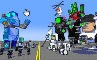 【PlataBush】MC怪物学院动画丨马桶人厕所袭击全集