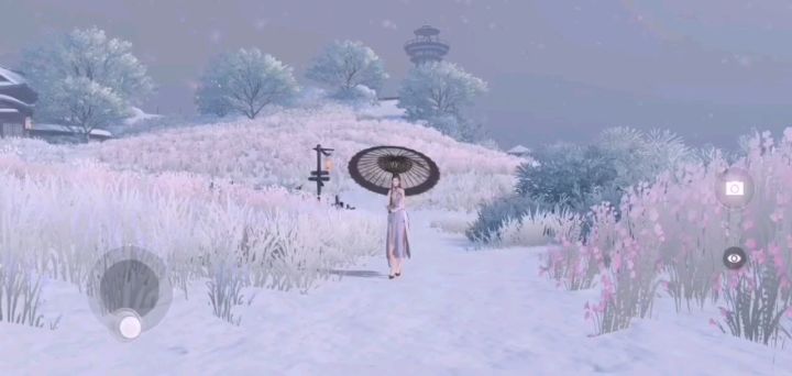 惊喜的发现撑伞还能行走截图