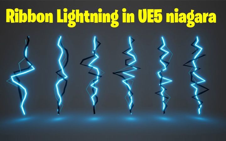 在虚幻引擎5中创建闪电的最佳方式 【UE5 Niagarax教程】截图