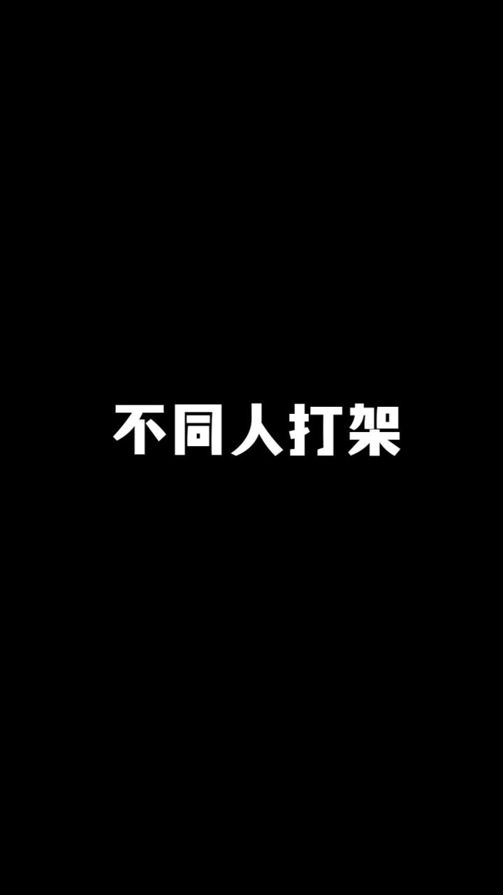 不同人打架截图