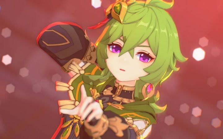 【原神MMD】 乙女解剖【柯莱】【搬运】截图