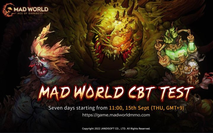 2D暗黑风格MMORPG新游 疯狂世界 9月15日测试招募截图