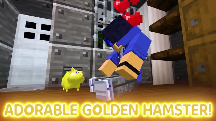 【Aphmau】作为一只乐于助人的金色仓鼠玩Minecraft !截图