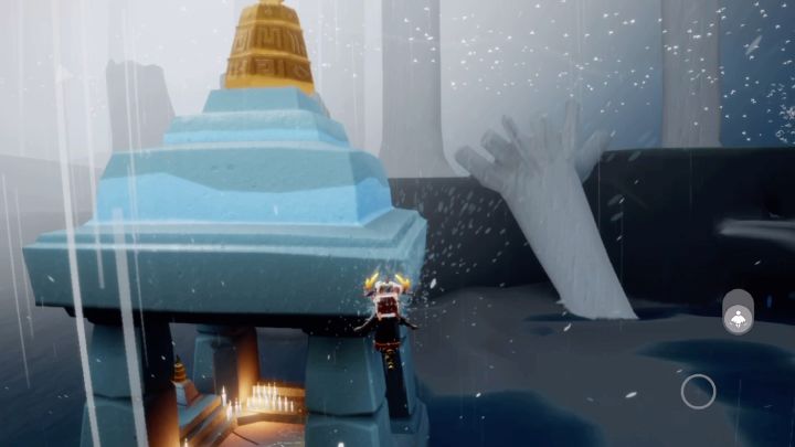 【光遇 | 永无】小流氓吹着口哨搬出笠凹大神旧时的遇境弹射器，去雨林停雨亭停了个雨截图