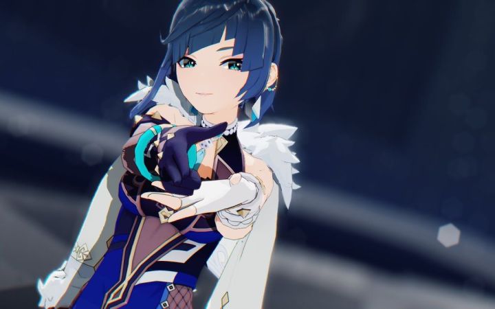 【原神MMD】酔いどれ知らず / 不知醉【夜兰】【搬运】截图