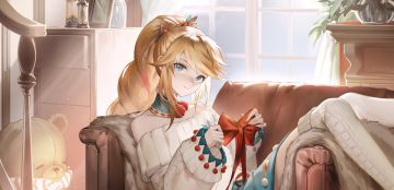 【解神者】冬日外观|伊南娜Live2D外观「小镇冬谣」PV展示