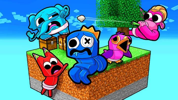 SKYBLOCK 婴儿花园生存! (我的世界)截图