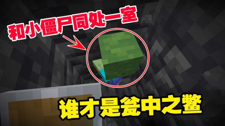 我的世界极限生存2:和小僵尸同处一室,谁才是瓮中之鳖截图