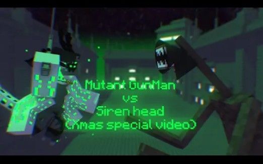 Mutant GunMan突变枪手 vs Siren Head警笛头截图