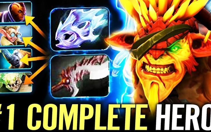 银月钢背?联合队友杀穿【DOTA2钢背兽】截图