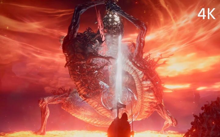 转载【4K】《艾尔登法环》 亵渎君王 拉卡德截图
