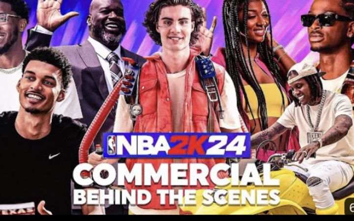 NBA2K24宣传片幕后花絮截图