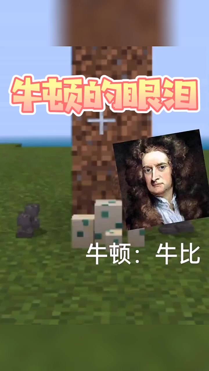 牛顿：太厚道了干得漂亮#我的世界 #mincraft #端午节快乐 @小狮子♡截图