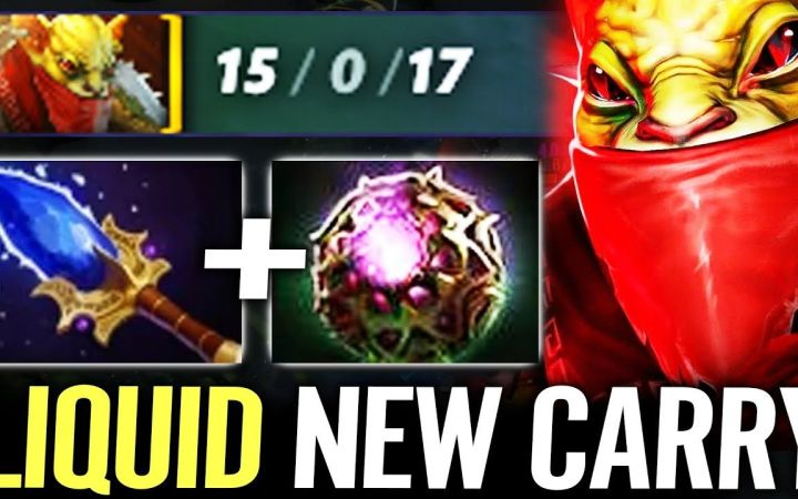 Liquid.MATUMBAMAN无解肥赏金猎人,14分钟A杖+相位后期打出15-0【DOTA2】截图