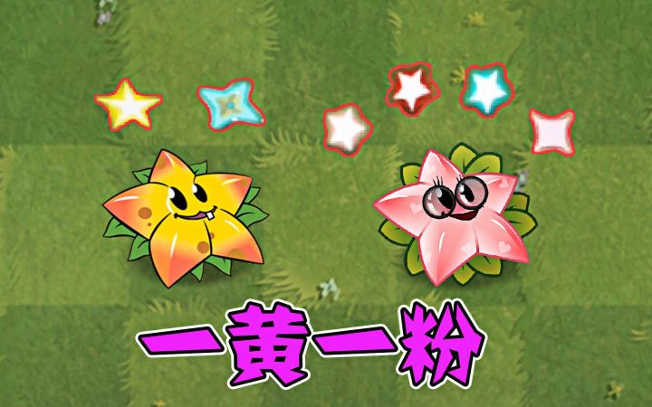 植物大战僵尸2:一黄一粉的星星果,有何不同呢?截图