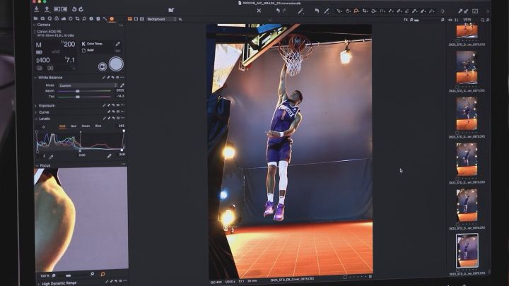 NBA 2K23: Cover Photo Shoot with Devin Booker截图