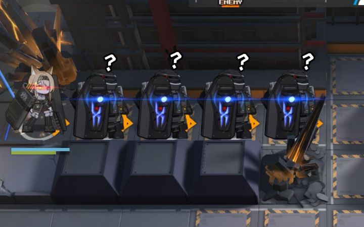 我终于发现这个格子是给谁用的了...【明日方舟】截图