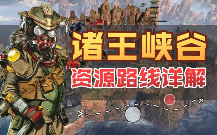 【APEX手游】诸王峡谷地图上线 最新资源落点线路详解截图