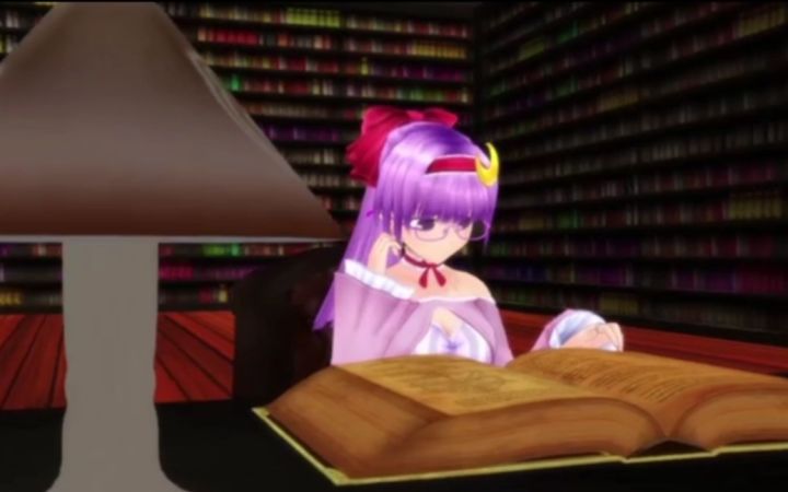 ［东方MMD］图书馆的日常截图