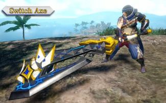 “失落代码”《怪物猎人崛起曙光》外观武器介绍视频