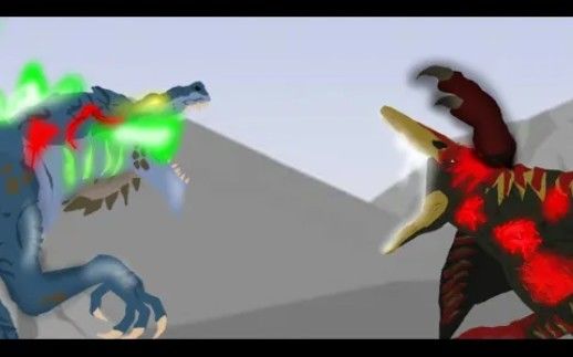 (搬运)99斯拉vs红背骷髅蜥蜴【Ultimate MechakiryuTh(视频作者)】截图