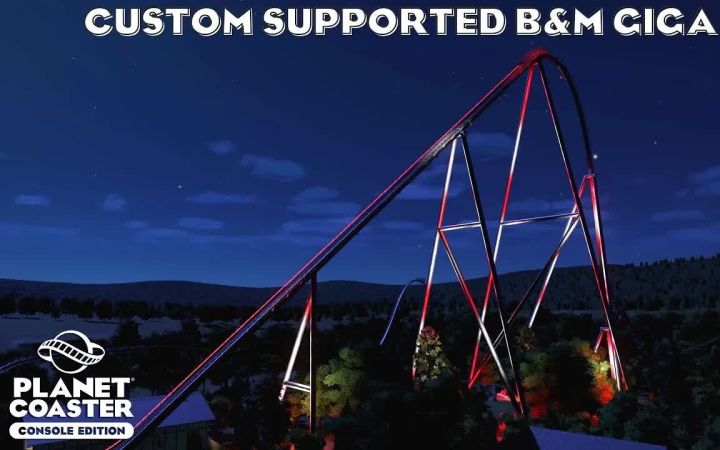 【搬运】过山车之星分享 Custom Supported B&M Giga (Reaper) by M&J Games截图