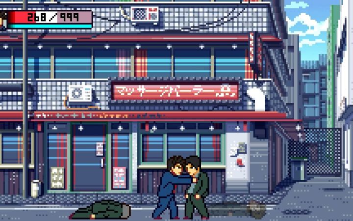 像素风横版动作游戏《落日余晖》公布PV2截图