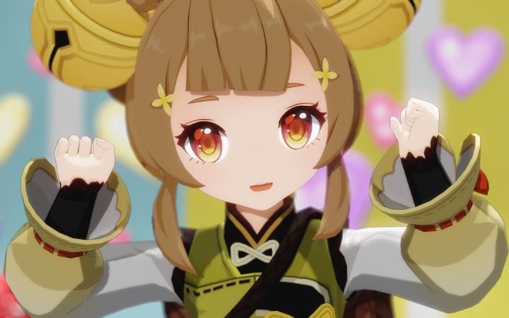 【原神MMD】恋爱循环【瑶瑶】【搬运】截图