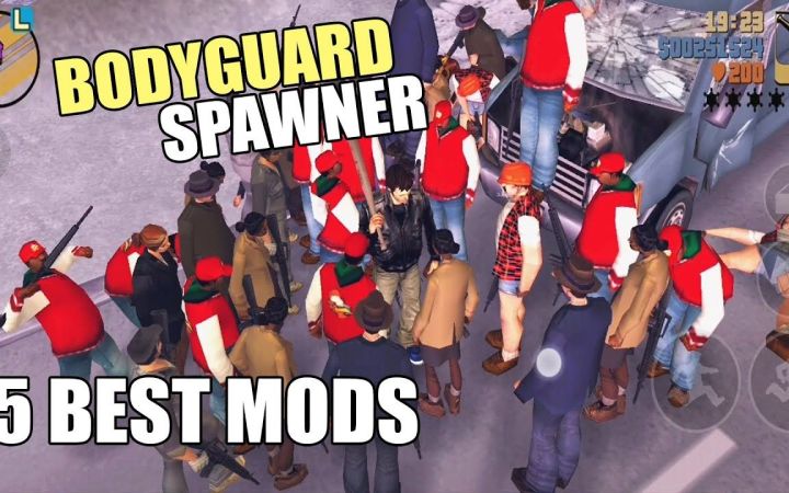 【GTA3】5个令人敬畏的模组（手机版）截图