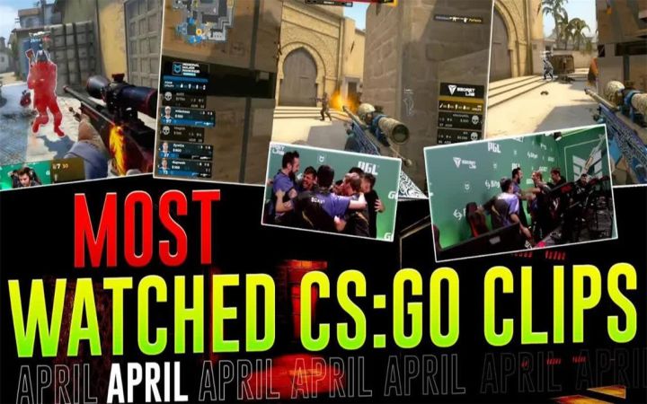 【CSGO】2022年4月观看人数最多的Twitch片段Top25!截图